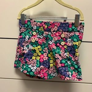 Janie and Jack Girls Floral Shorts